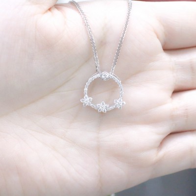 dây chuyền kim cương 002